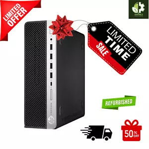 HP Desktop Computer PC i5-8500, up to 64GB RAM, 4TB SSD, Windows 11 or 10 WiFi - Picture 1 of 13
