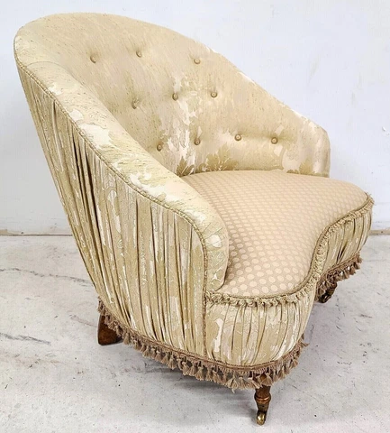 Shabby Chic Boudoir Chair by CAROL HICKS BOLTON Cover