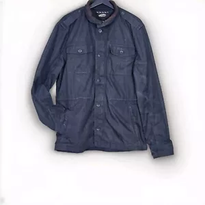 Vans Jacket Mens L Gray Full Zip Multi Pocket Barn Utility Chore Coat Outdoors - Picture 1 of 16