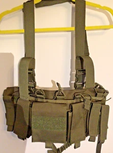 Kombat Tactical Khaki Green Chest Rig BNWTs - Picture 1 of 4