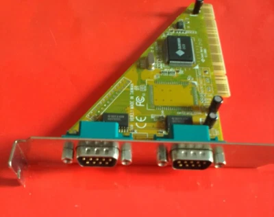 SCHEDA SERIALE RS232 - SUNIX 4037a - SCHEDA PCI NR2 PORTE - Immagine 1 di 4