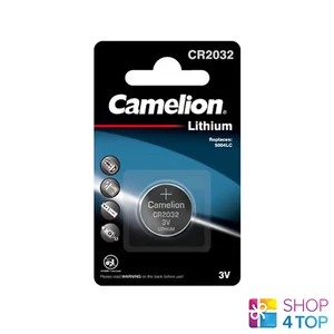 1 CAMELION CR2032 BATTERIES LITHIUM 3V COIN CELL CR2032-BP1 1BL EXP 2031 NEW - Picture 1 of 1