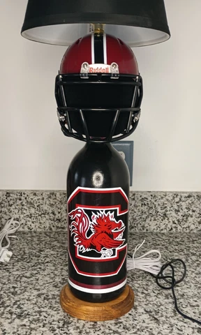 South Carolina Gamecocks Helmet (Black) Lamp Cover