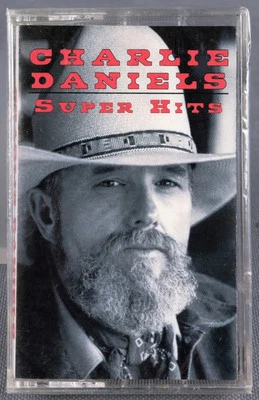 Charlie Daniels “Super Hits” Sealed Cassette Album Compilation Epic 1994 - Image 1 of 4