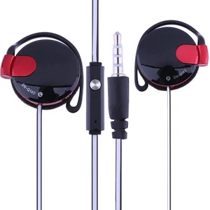 Écouteurs à Clip Filaire 3,5mm Sur Oreille Écouteurs Fonctionne Téléphones Mobiles - Photo 1 sur 16