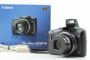 [Casi COMO NUEVA] Cámara digital Canon PowerShot SX150 IS 14,1 mega píxeles negra de JAPÓN - Imagen 1 de 24
