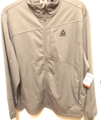 Chaqueta/pista/rompevientos Reebok talla XL/EG/TG, color madera a la deriva, nueva con etiqueta Foto 1 de 3