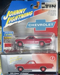 Johnny Lightning 1966 Chevy El Camino regal rosso - sfuso 1:64 - Foto 1 di 2