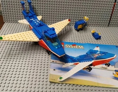 Lego System 6331/1996 Vintage Patriot Jet kpl. mit  OBA Flugzeug Jet - Bild 1 von 4