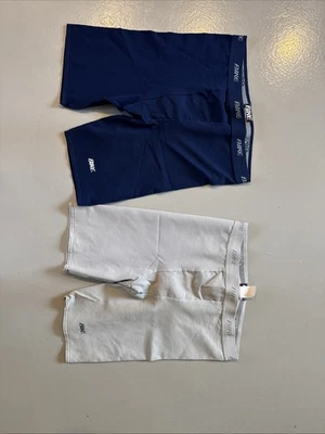 Shorts de bicicleta vintage masculino L 7625 preto meia-calça atlética compressão ciclismo EUA - Imagem 1 de 4