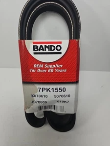 Bando 7PK1550 SEPENTINE BELT - Picture 1 of 3
