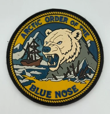 Parche Arctic Order of the Blue Nose, 3,5 pulgadas, PVC, gancho y bucle Foto 1 de 4