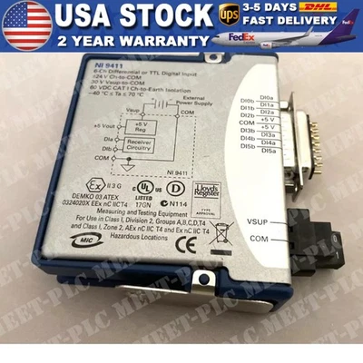 Módulo de entrada digital US Free TAX NUEVO NI NI-9411 NI 9411. - Imagen 1 de 3