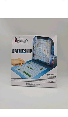Hasbro Battleship Game Gameboard 190 colorforms instruction age 6+ 2 players NIB - Image 1 of 4