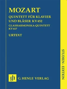 Study Score Mozart Adagio & Rondo K617 Piano Flute Oboe Henle Urtext 7x10 Book - Picture 1 of 1