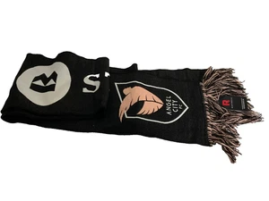 Angel City FC Women's Soccer Rufneck Scarf Pink Black  NEW - Picture 1 of 3