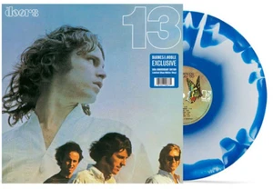 THE DOORS - 13 Barnes & Noble Exclusive Blue and White Vinyl LP. New & Sealed - Picture 1 of 1