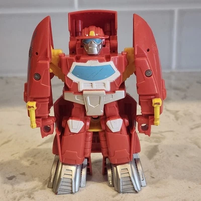 Transformers Rescue Bots Heatwave Boat Ship Figure Step Changer Playskool  - Image 1 of 4