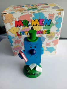 Mr Grumpy Figur selten 1998 Holland Studio Mr Men + Little Miss Sammlerstück. Originalverpackt - Bild 1 von 4