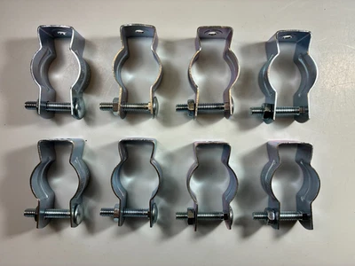 Conduit Hanger Straps SET OF 10 Minerallac (1-Inch) Steel w/Bolt & Nut Topaz 603 - Imagem 1 de 4