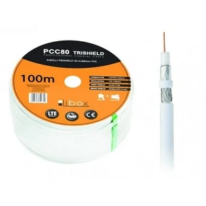 Cavo Coassiale Antenna TV Libox PCC80 Bianco 100 m - Bild 1 von 5