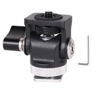 Adaptador de Montaje Zapata Flash Giratorio 360, Soporte de Montaje Tornillo 1/4, -S8252 - Imagen 1 de 10