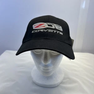 Corvette C6Z06 Baseballkappe Mütze Marke KC GM verstellbar schwarz neu mit Etikett - Bild 1 von 6