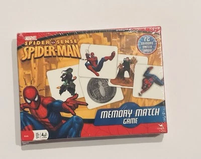 Marvel Spider Man Spider Sense Matching Card Game New Sealed Age 3+ Preschool - Image 1 of 2