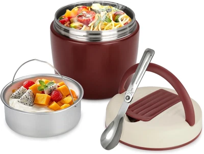 Termos per Alimenti 1200 Ml, Contenitore Portapranzo Termico Cibo Caldi, Thermos - Immagine 1 di 4