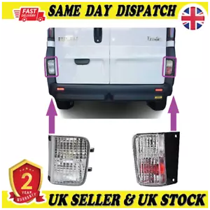Fog and Reverse Lights Combination For RENAULT Trafic II UK - Picture 1 of 11