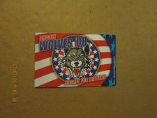 AHL Chicago Wolves Vintage Circa 2007-08 Team Logo Hockey Season Ticket Brochure