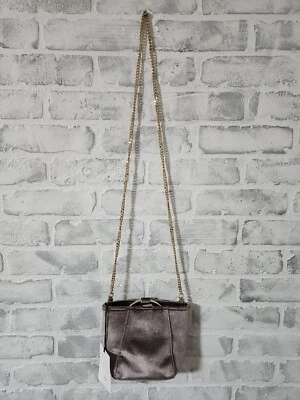 NEW Co Lab Velvet Handbag Purse Shoulder Crossbody Bag Mink Color - Image 1 of 4