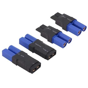 4pcs EC5 to TRX Adapter Female Male Connector Plug for RC Battery ESC Charger - Picture 1 of 10