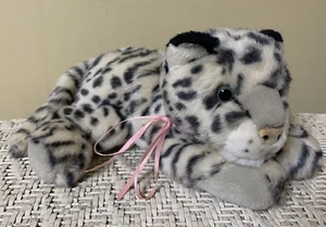 Peluche leopardo 2003 peluche rellena manchado 12" (con cola) limpio - Imagen 1 de 11