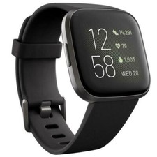Fitbit Versa 2 Health & Fitness Smartwatch (FB507BKBK)