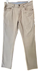 GH BASS & CO Mens Groundwork Pant Size 30x34 Canvas Cargo Pockets #CMGHBB045-TAN - Picture 1 of 24