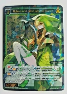 Wixoss Glowing Diva Robin Hood, Jade General Queen Foil Super Rare NM - Picture 1 of 1