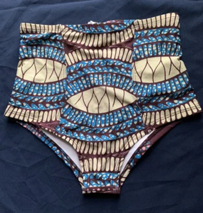 Lelli xoxo Bikini Bottom High Waist Heart Pocket Size Small - Picture 1 of 8