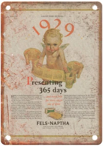 Vintage 1929 IVORY Soap Flakes Ad Reproduction Metal Sign ZF394 - Picture 1 of 2