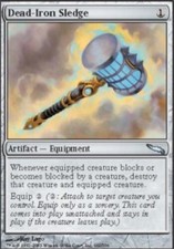 Dead-Iron Sledge Mirrodin 2x - Near Mint, English MTG Magic