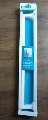 Toallero Franklin Latón Futura Blanco 24" Nuevo en Caja Foto 1 de 4