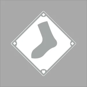 Chicago White Sox #2 MLB Team Logo 1 Farbe Vinyl Aufkleber Sticker Fenster Auto Wand - Bild 1 von 7