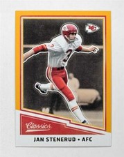 2017 Classics Glossy #168 Jan Stenerud - NM-MT