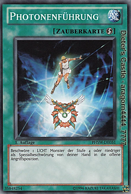 YU-GI-OH, PHOTONENFÜHRUNG, C, PHSW-DE051, 1. Auflage, TOP - Bild 1 von 1