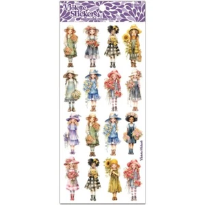 Country Charm Stickers - 2 NEW Sticker Sheets for Stationary & Scrapbooking - Picture 1 of 5