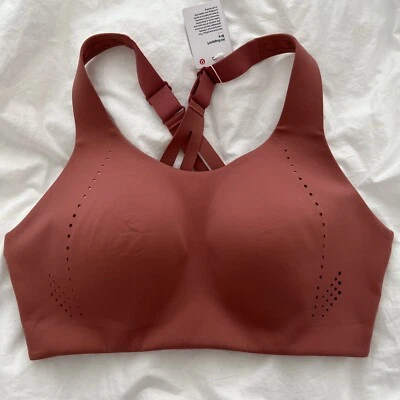 Lululemon Air Support Bra NWT Sizes 34 36 38 40 C D DD DDD Color BRRO/PPUF Pink - Image 1 of 4