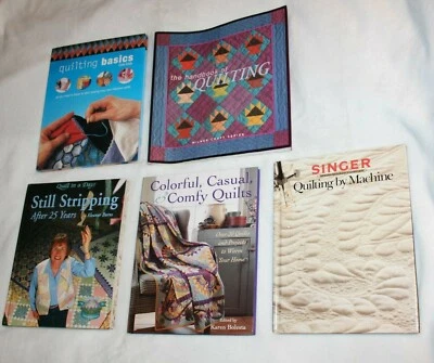 The Handbook of Quilting  Casual Comfy  Quilts  lot of 5 Quilting Books - Image 1 of 4