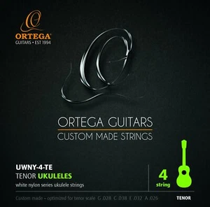 Ortega UWNY-4-TE corde ukulele tenore, serie nylon bianco, set completo di corde - Foto 1 di 1