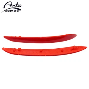 Bumper Reflector Set For Hyundai Sonata 2015-17 Rear Left & Right Pair - Foto 1 di 6