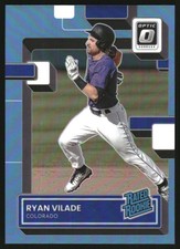 2022 Donruss Optic Carolina Blue #64 Ryan Vilade RR /50